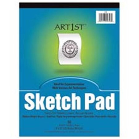 PACON CORPORATION Pacon Corporation PAC4746 Sketch Pads- Medium Weight- Acid-free- 9in.x12in.- 50 Sheets PAC4746